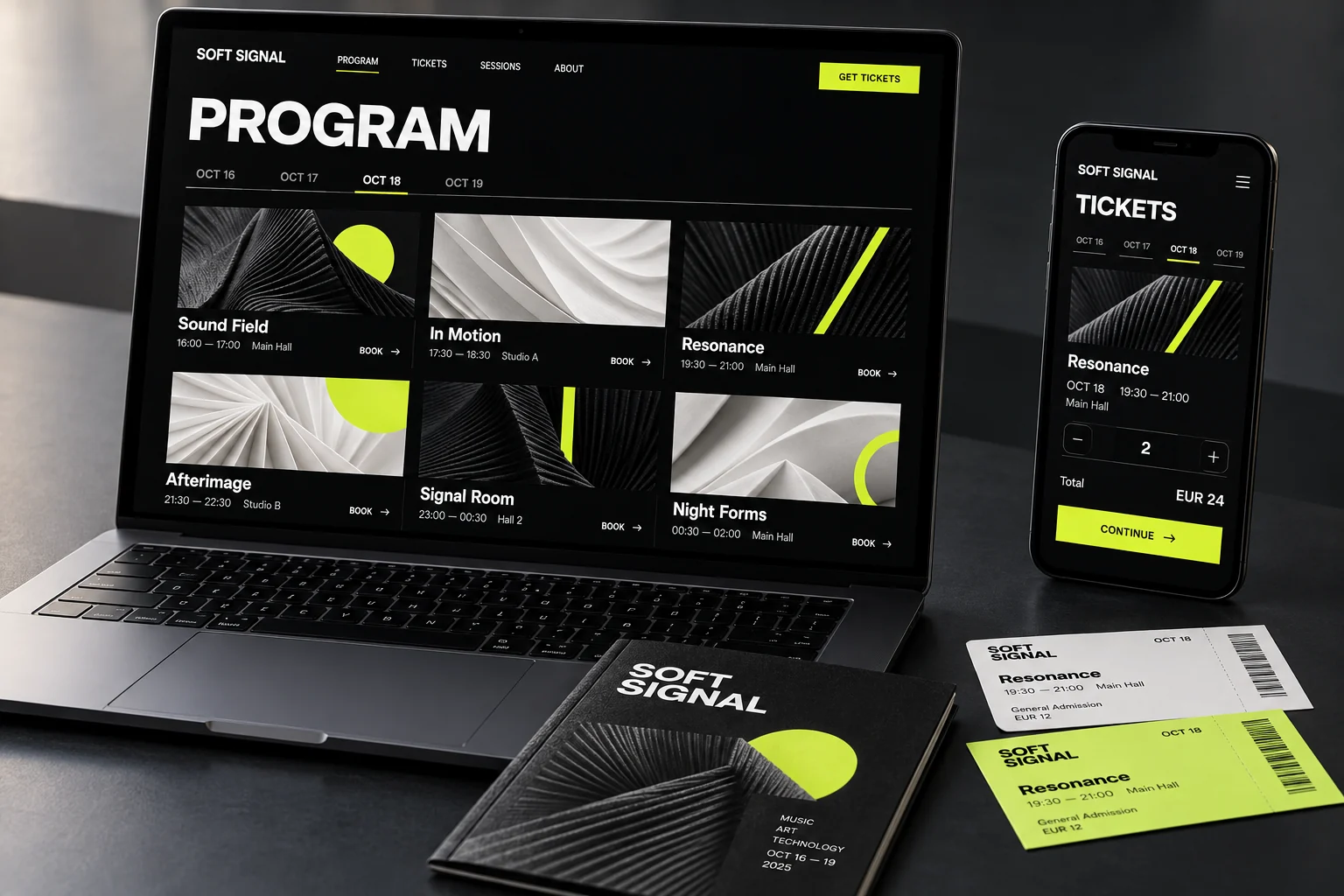 Design for digital channels